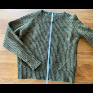 Filson Green Wool Sweater Size M